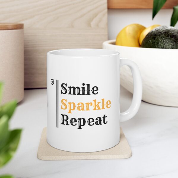 Motivational Ceramic Mug 11oz, Happy Mugs, Mug Gift, Gift for friend.
