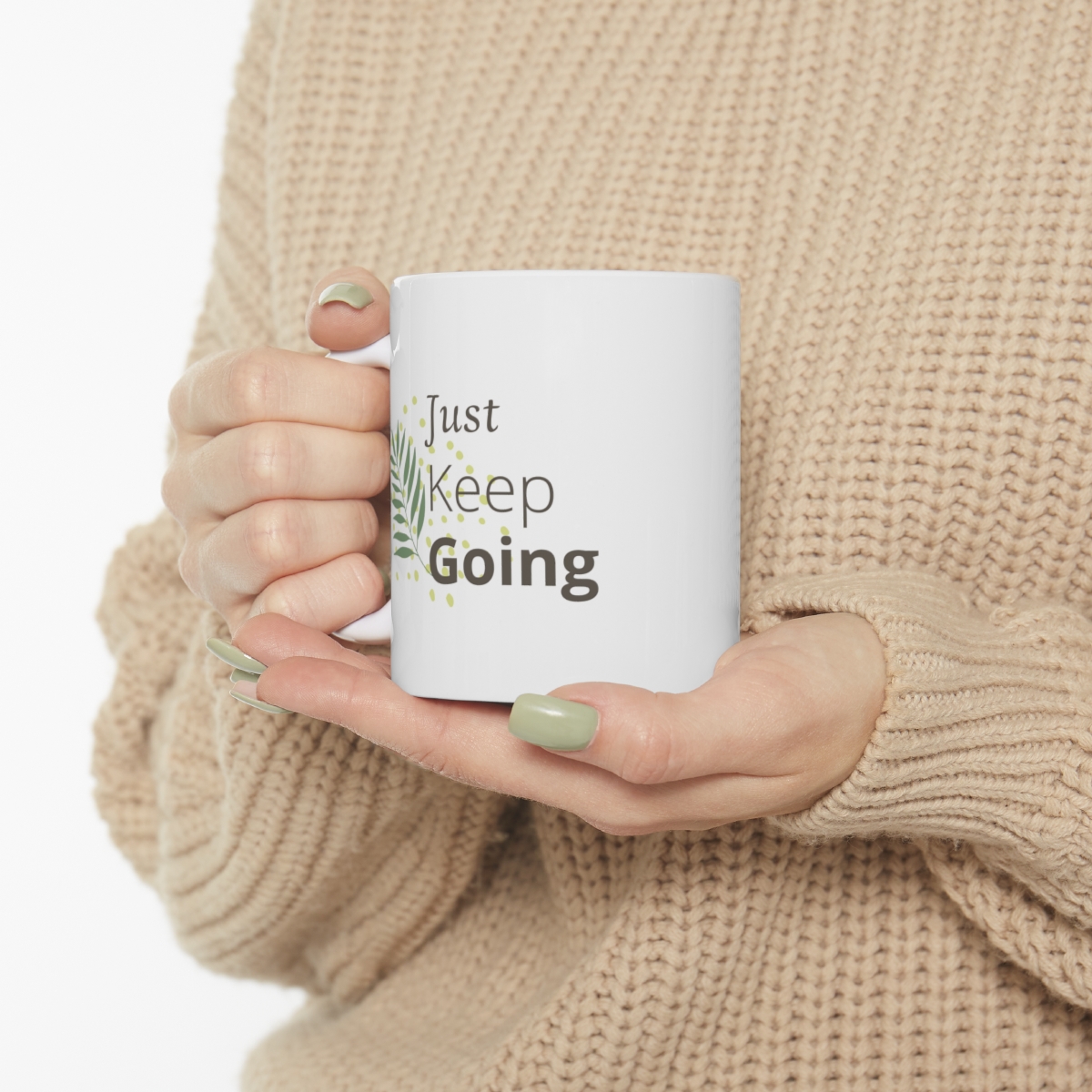 Just Keep Going Mug. Motivatinal Mug - Image 10